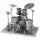 Metal Earth Drum Set, 3D model