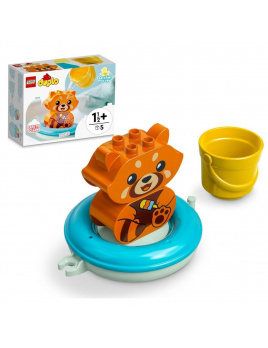 LEGO DUPLO 10964 Zábava vo vani : Plávajúca panda červená