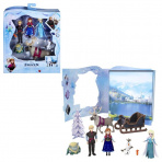 Mattel Disney Frozen Pohádkový příběh malých panenek ANNA A ELSA S KAMARÁDY, HLX04