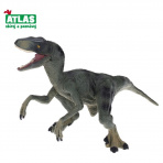 Atlas Velociraptor šedý 15cm