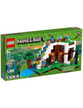 LEGO Minecraft 21134 Základňa vo vodopáde