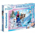 Clementoni 20133 Puzzle Super s ozdobami Ledové Království 104 dílků
