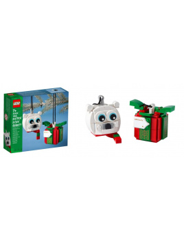LEGO 40494 Ľadový medveď a darčekový balíček