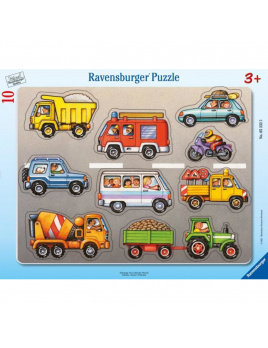 Ravensburger 05232 Puzzle Vozidla 10 dílků
