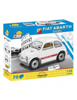 COBI 24524 Youngtimer Fiat 500 Abarth 595, 1:35, 70 k