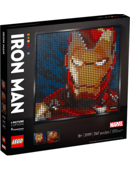 LEGO Art 31199 Iron Man od Marvelu