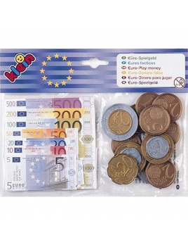 Klein 9612 Dětské peníze Euro - bankovky a mince