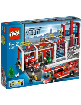 LEGO 7208 City - Hasičská stanice