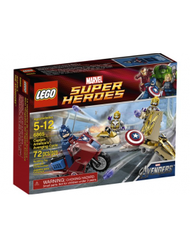 LEGO Super Heroes 6865 Pomstiteľská motorka Kapitána Amerika