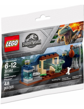 LEGO Jurassic World 30382 Baby Velociraptor Playpen