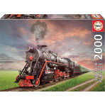 EDUCA 18503 Puzzle Steam Train, 2000 dílků