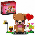 LEGO BrickHeadz 40379 Valentínsky medvedík