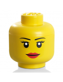 LEGO® Box hlava Dívka velikost L