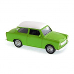 Kovový model 1:60 Trabant zelený