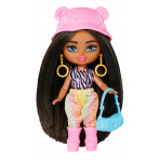 Mattel Barbie® Extra Mini minis! Panenka v růžovém ušatém kloboučku, HPT57