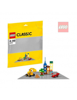 LEGO Classic 10701 Sivá podložka na stavanie