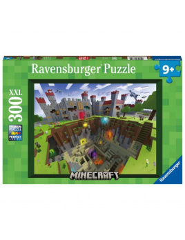 Ravensburger 13334 Puzzle Minecraft 300 dílků XXL