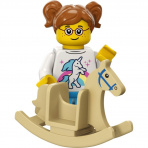 LEGO® 71037 Minifigurka 24. série - Dívka na houpacím koni