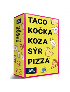 Albi Taco, kočka, koza, sýr, pizza - karetní hra