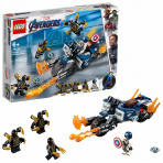 LEGO Super Heroes 76123 Captain America: útok Outriderov