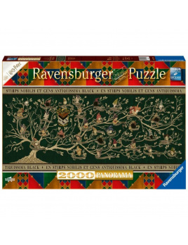 Ravensburger 17299 Puzzle Harry Potter: Rodokmen 2000 dílků Panorama
