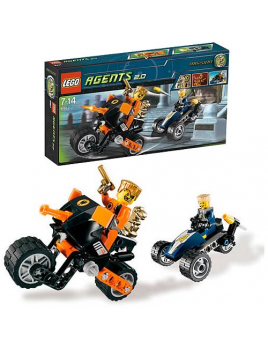 LEGO 8967 Agents 2.0 - Gold Tooth s Getaway