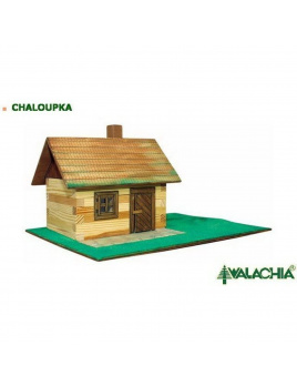 Walachia Chaloupka - dřevěná slepovací stavebnice