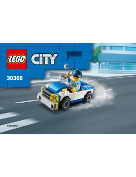 LEGO City 30366 Policajné auto