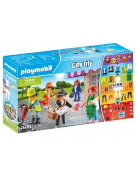 Playmobil 71402 My Figures: Život ve městě