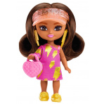 Mattel Barbie® Extra Mini minis! Hispánka v růžovém, HPH20