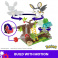Mattel Mega Construx HTH69 Pokémon™ Emolga a Bulbasaur's v čarovném lese