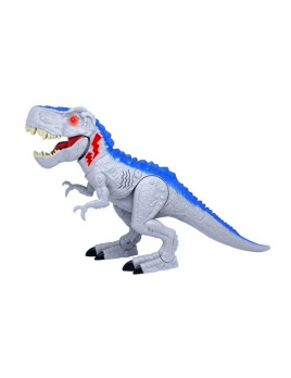 Mighty Megasaur T-Rex chodící s efekty 55 cm šedý