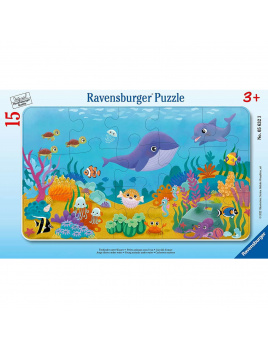 Ravensburger 05632 Puzzle Zvířata pod mořskou hladinou 15 dílků