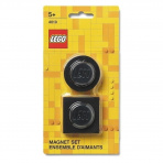 LEGO® Iconic magnetky, set 2 ks černé