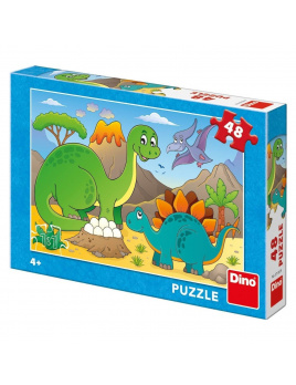 Dino Puzzle Dinosauři 48d.