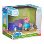 Peppa Pig Obývací pokoj se 2 figurkami