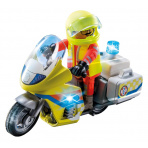 Playmobil 71205 Záchranářský motocykl s blikajícím světlem