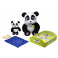 Huggy Luv Interaktivní plyšová hračka Panda Mami a Baobao