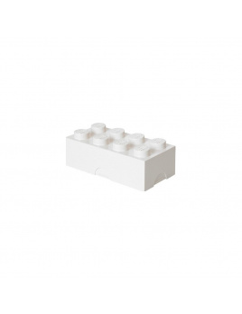 LEGO Box na desiatu 100 x 200 x 75 mm - biely