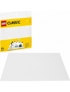 LEGO Classic 11010 Biela podložka na stavanie