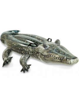 Intex 57551 Nafukovací realistický krokodýl s držadly