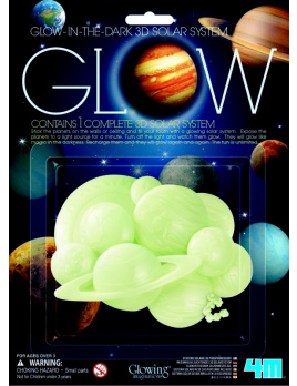 4M Glow 3D Solar System Svítící planetky