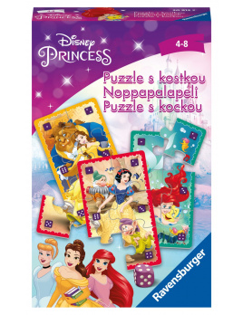 Ravensburger 20913 Disney Princess: Puzzle hra s kostkou