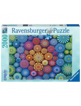 Ravensburger 17134 Puzzle Duhové mandaly 2000 dílků