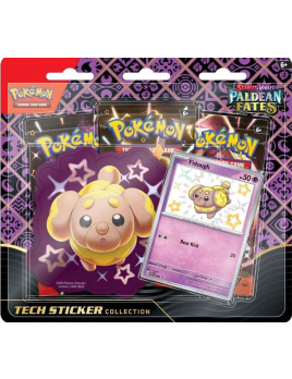 Pokémon TCG: Scarlet & Violet - Paldean Fates Tech Sticker Collection FIDOUGH