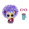 MGA L.O.L. Surprise! Hair Hair Hair Zvířátko, PDQ - s fialovými vlasy Disco Doggie