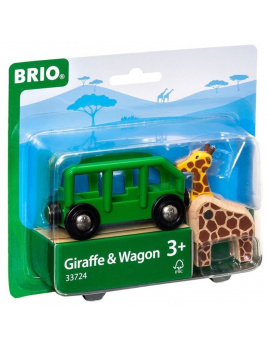 BRIO 33724 Žirafa a vagón