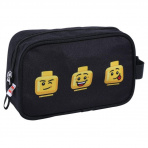 LEGO® Faces Black - toaletní taška