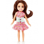 Barbie Chelsea panenka se zdravotní pomůckou na páteř, Mattel HKD90