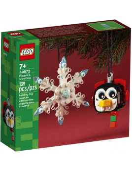 LEGO 40572 Tučniak a snehová vločka